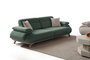 Atelier Del Sofa Bonjo Silver - Green Sofá de 3 plazas
